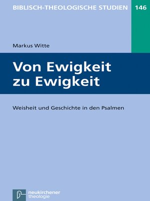 cover image of Von Ewigkeit zu Ewigkeit